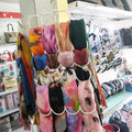 Premium 24 Hole Scarf Hanger Organisers with Swivel Hook - 2 Pack