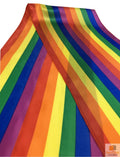 Premium Rainbow Pride Scarf Wrap for Parade & Holiday