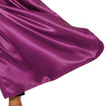 Premium Long Satin Costume Cape - Hot Pink, 166cm