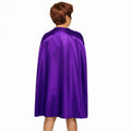 Premium Medium Costume Cape with Ribbon Tie - Purple