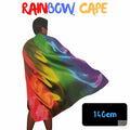 Premium Deluxe Rainbow Cape for Pride - 140cm