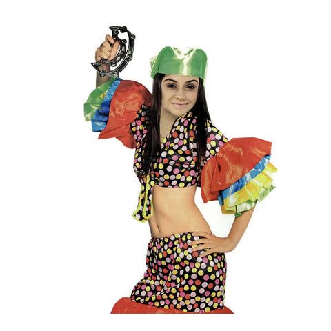 Womens Flamenco Dancer Costume Spanish Rumba Fancy Dress - SuperSaverAU - view 3