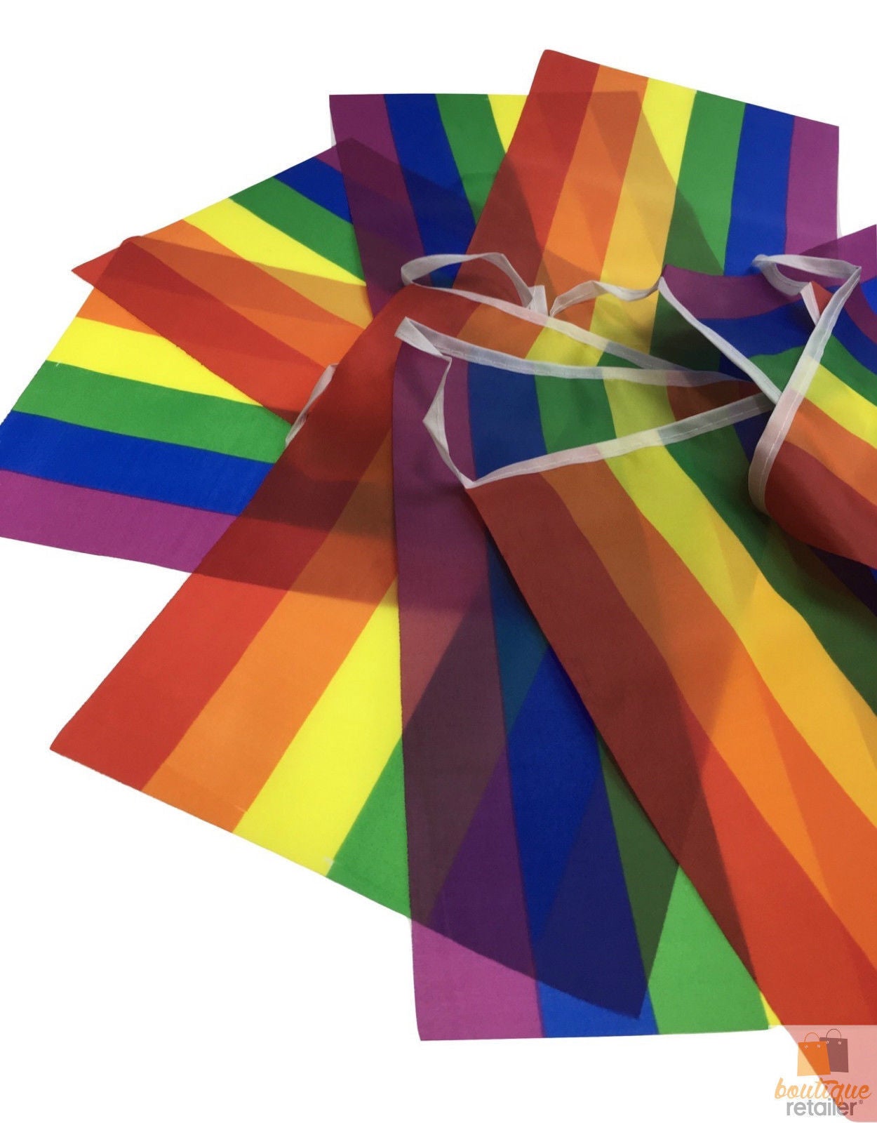 Premium Rainbow Bunting Flag Party Banner - 3.6m