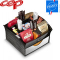 Premium CEP Deluxe Tea & Coffee Storage Organiser Tray - Black