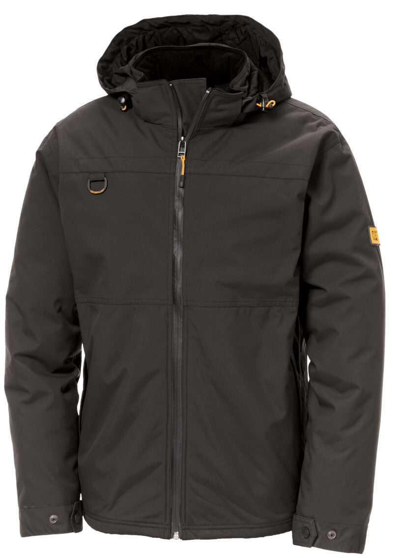 Caterpillar Chinook Waterproof Zip Hooded Jacket - Black - 3XL