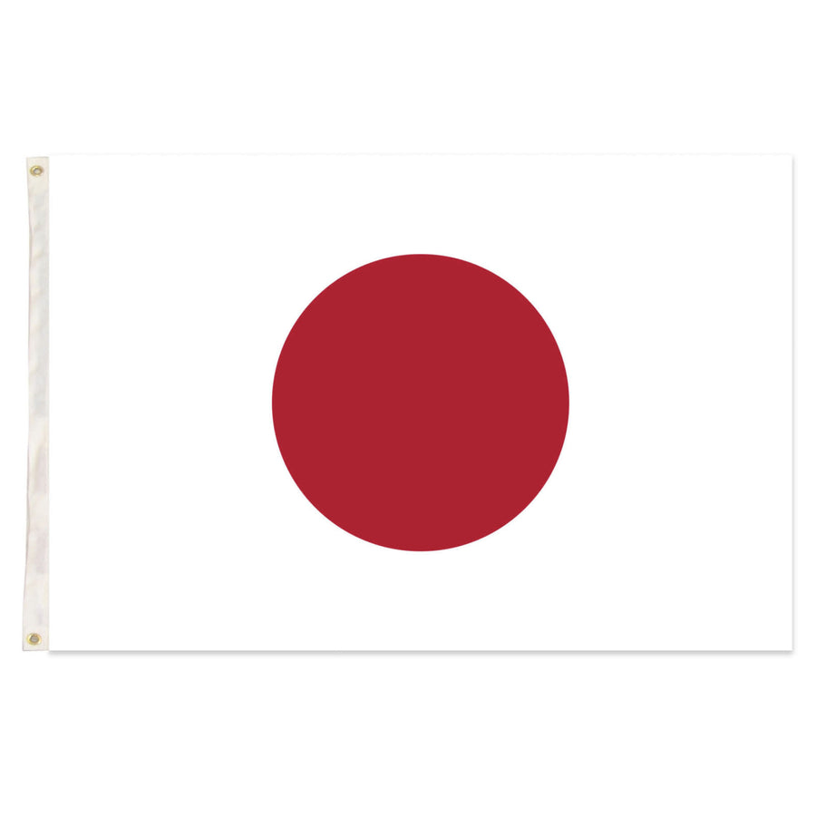 Japan Flag Heavy-Duty 150cm x 90cm with Brass Eyelets for Easy Hanging - SuperSaverAU - view 1