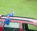 Australia Car Flag with Window Clip, 30cm x 45cm, Perfect for Australia Day - SuperSaverAU - view 4