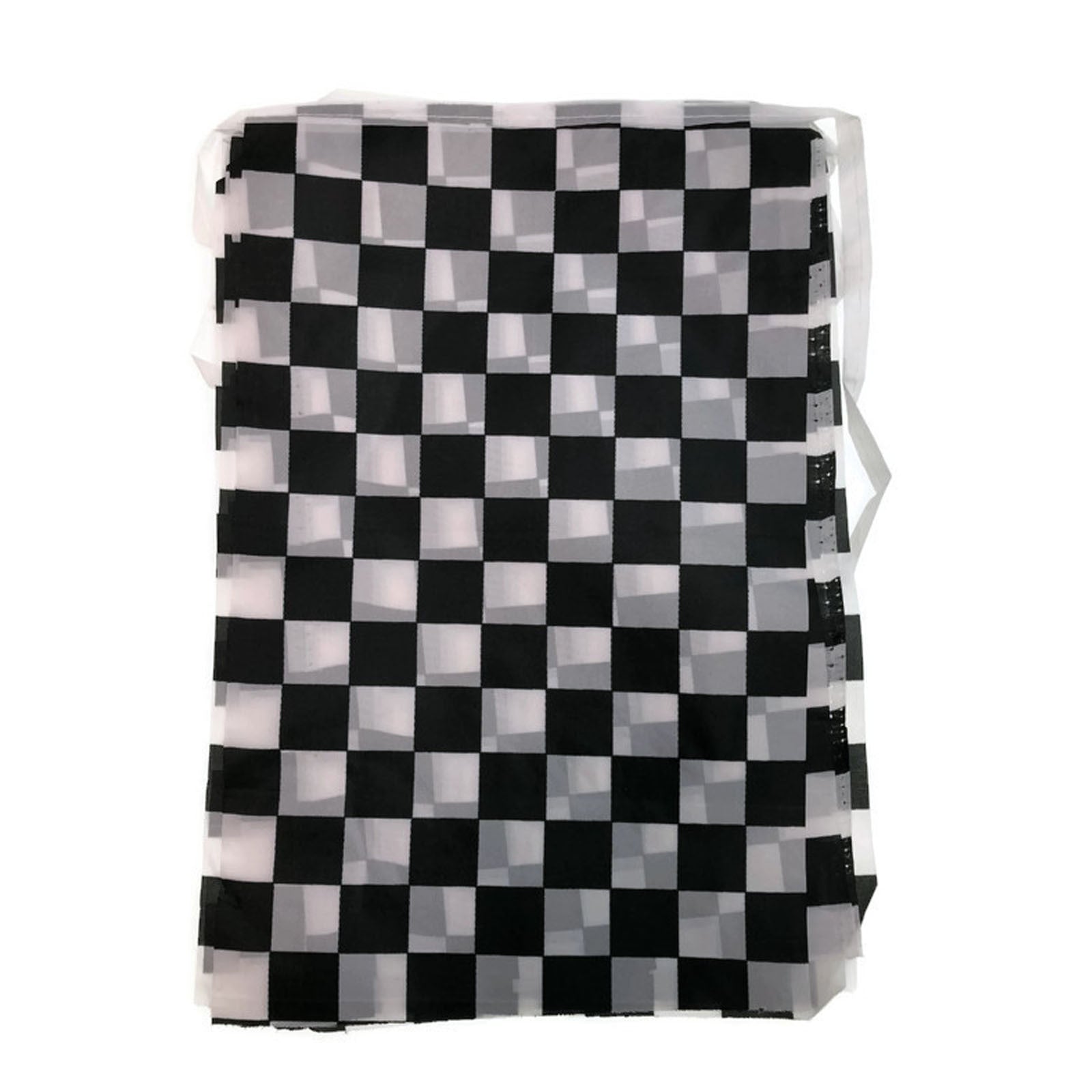 CHECKERED BUNTING FLAG Race Car Chequered Flag Banner Hanging Decoration Rectangular - 3.6 Metres - SuperSaverAU - view 3