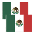 Premium Mexican Country Flags (2x) Heavy Duty Outdoor 150cm x 90cm - SuperSaverAU - view 2