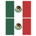 Premium Mexican Country Flags (2x) Heavy Duty Outdoor 150cm x 90cm - SuperSaverAU - view 3