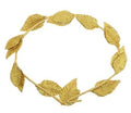 Premium Gold Leaf Wreath Headband Crown