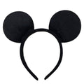 Premium Mouse Ears Headband Costume Accessory - Black