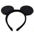 Premium Mouse Ears Headband Costume Accessory - Black