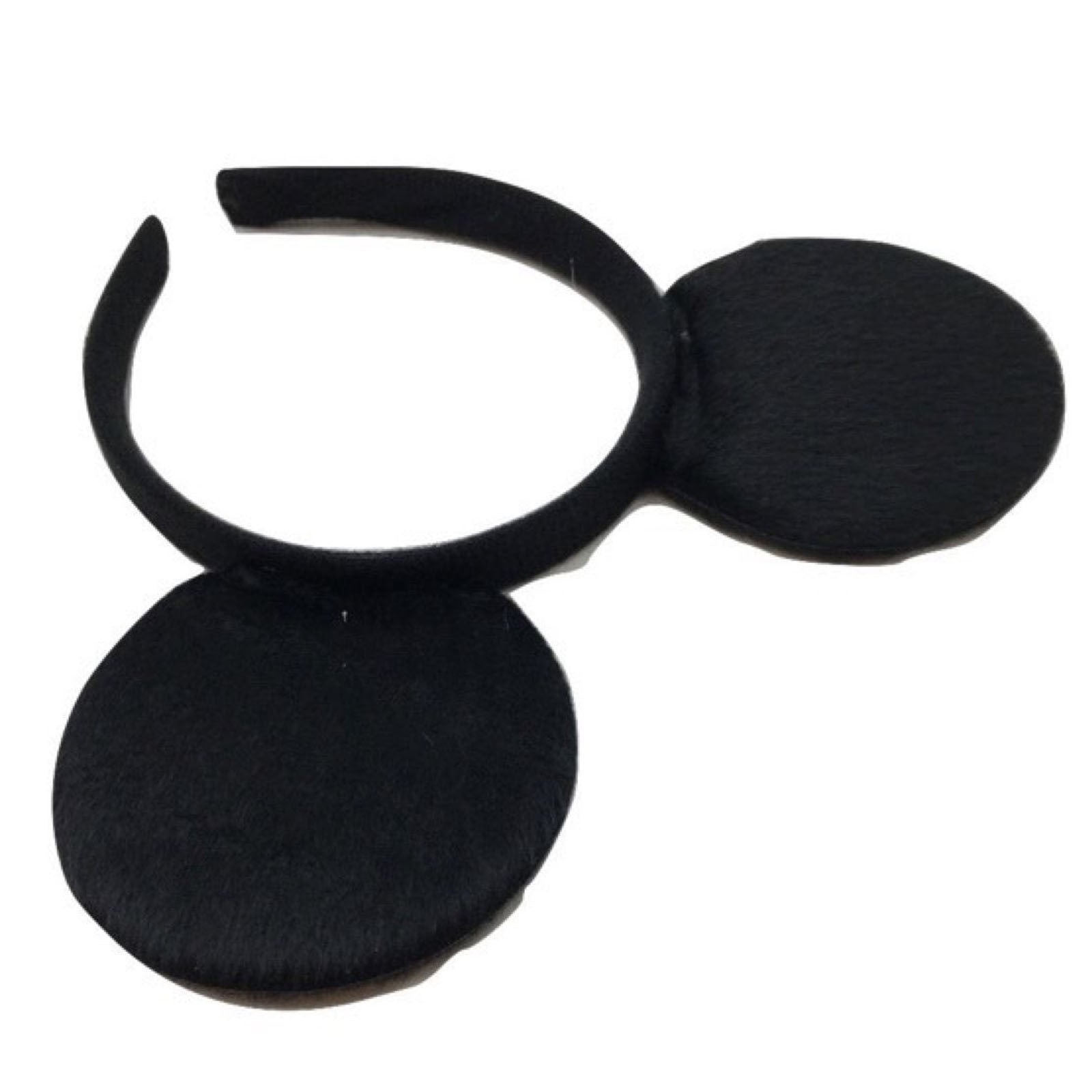 Premium Mouse Ears Headband Costume Accessory - Black