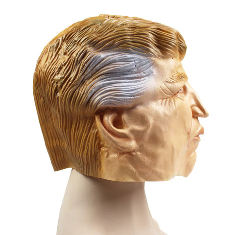Donald Trump Mask Costume Party Celebrity Rubber Latex Mask Halloween President - SuperSaverAU - view 1