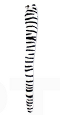 ANIMAL TAIL Costume Halloween Fancy Dress Clip-On Cosplay Horse - Zebra - SuperSaverAU - view 3