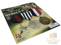 Premium Army Soldier Costume Medals - 3pcs