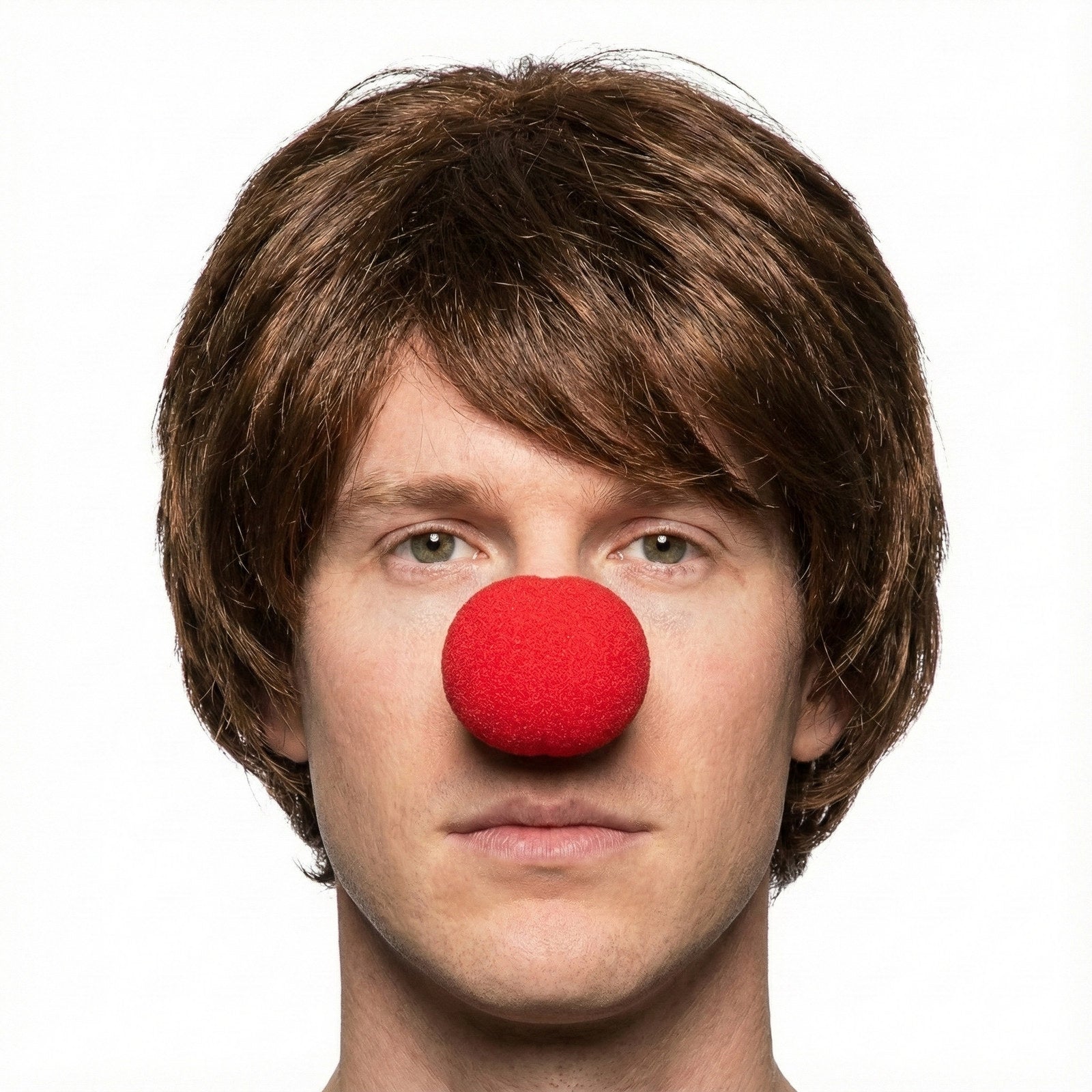Premium Soft Sponge Clown Nose - Red, 5cm