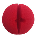 Premium Soft Sponge Clown Nose - Red, 5cm