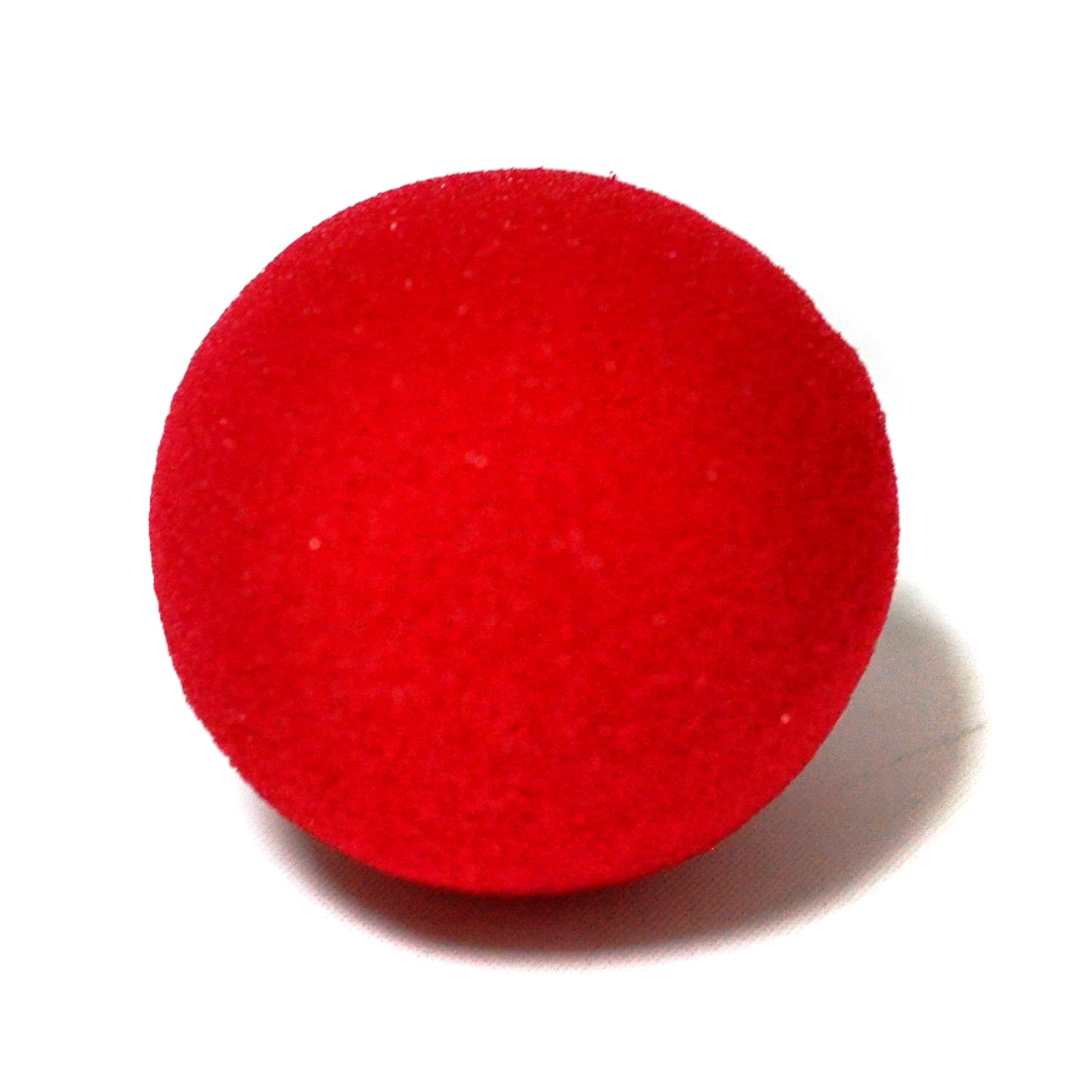 Premium Soft Sponge Clown Nose - Red, 5cm