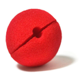 Premium Soft Sponge Clown Nose - Red, 5cm