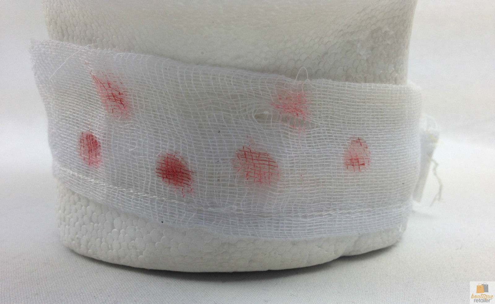 VAMPIRE BITE CHOKER for Halloween Costume Dress Up Horror Fake Blood Bandage - SuperSaverAU - view 3