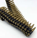 BULLET BELT Plastic Bandolier Costume Party Commando Army Gangster Soldier Ammo Cowboy - SuperSaverAU - view 2