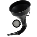 Premium Flexible Spout Fuel and Oil Funnel 1 Piece