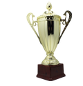 Premium Large Classic Gold Trophy Cup with Heavy Base - 31cm