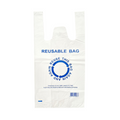 Premium Reusable Plastic Singlet Shopping Bags - 680 Pack, 26 x 50cm