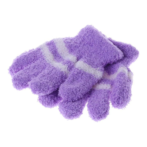 1 Pair Baby Gloves Warm Winter Full Finger Thermal Coral Fleece Kids Boys Girls - SuperSaverAU - view 2