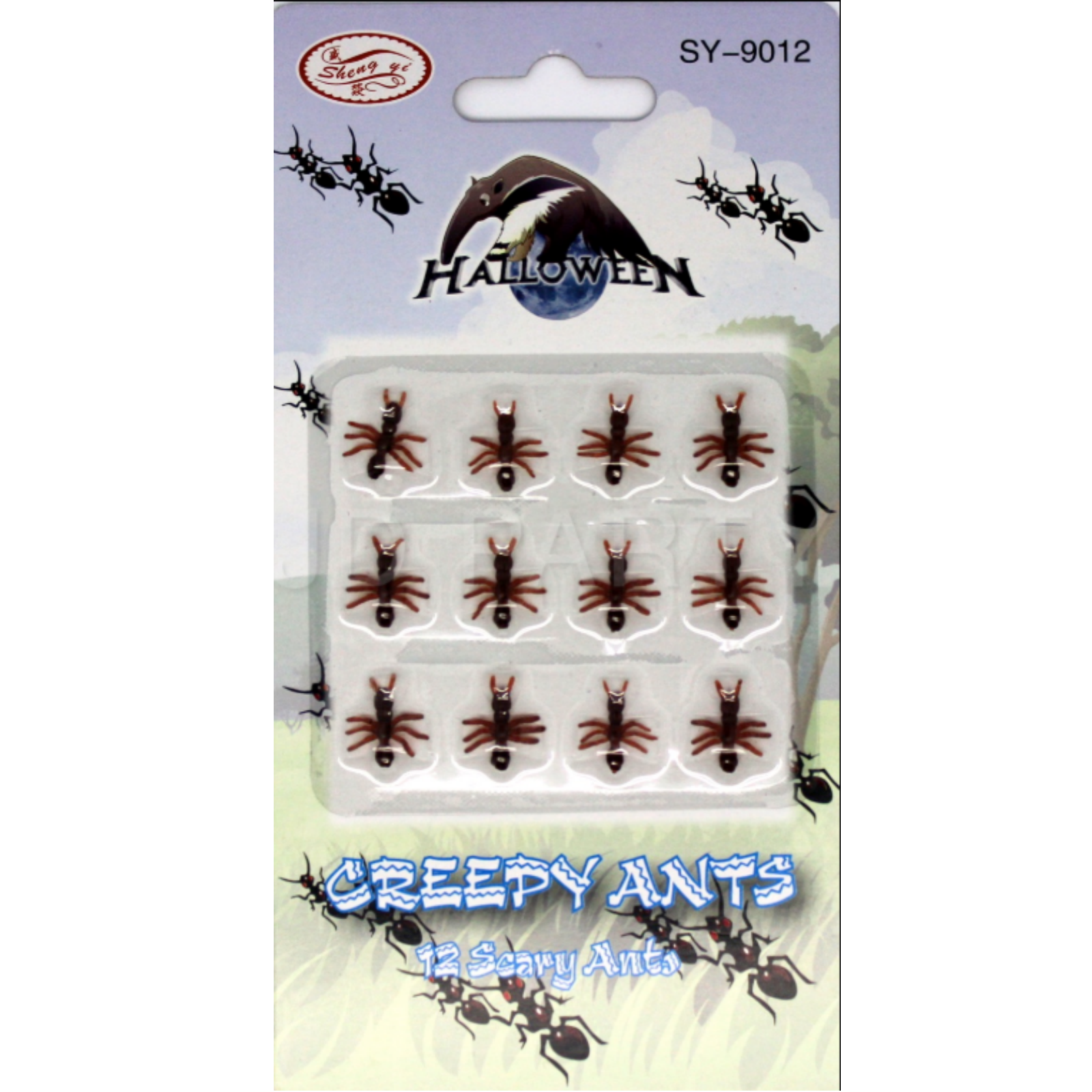 MINI FAKE ANTS Trick Halloween Scary Creepy Joke Prank Small Gag Toy Bug - 72 Ants - SuperSaverAU - view 3