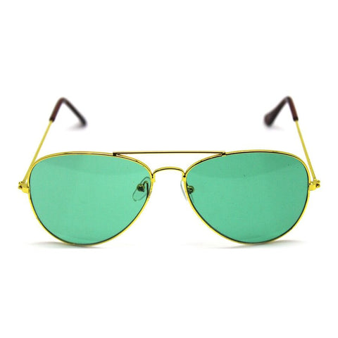 Premium Green Aviator Party Glasses - Novelty Accessory