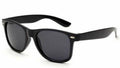 Premium Classic Tinted Glasses with Black Frame - 1 Pair