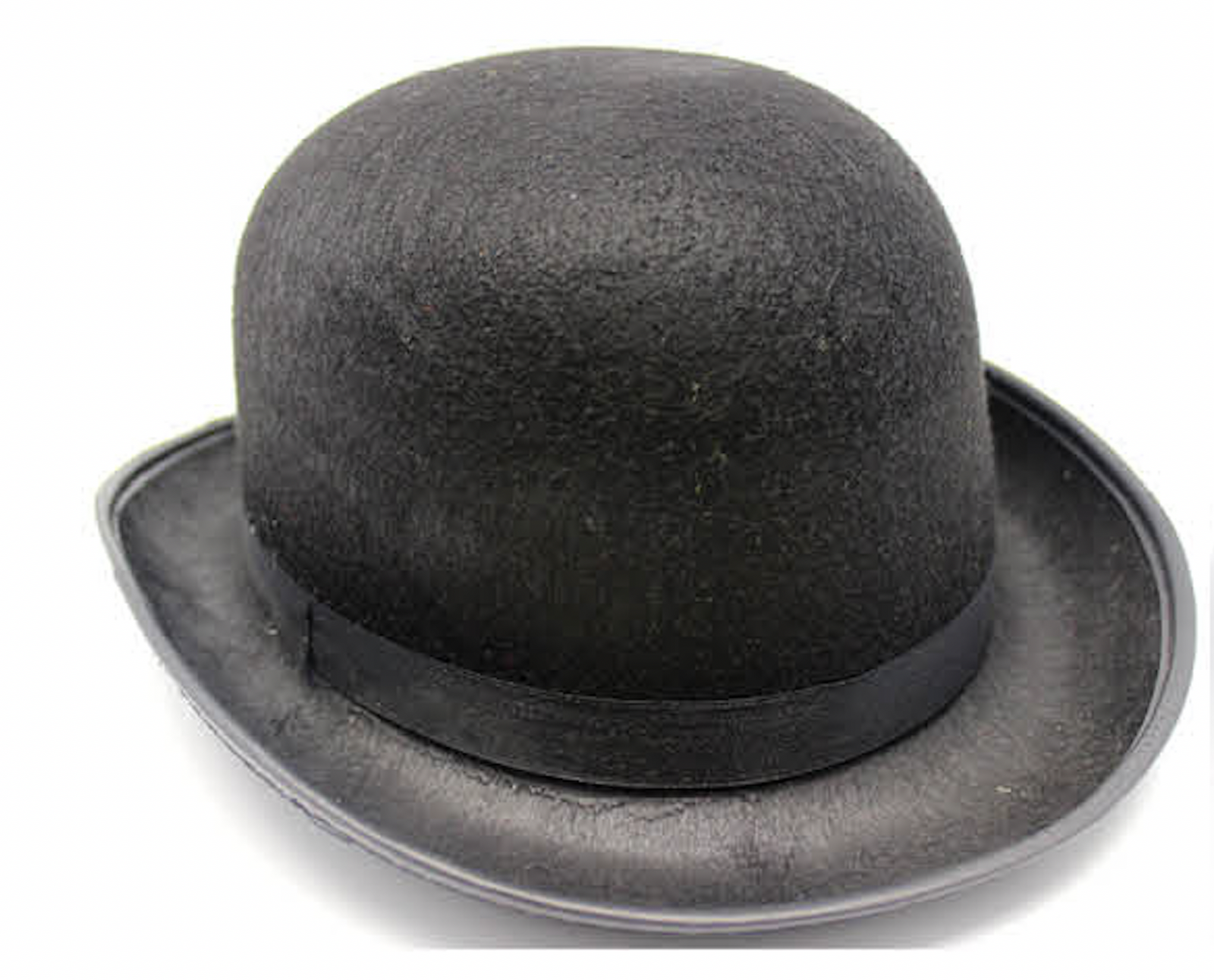 BOWLER HAT Party Vintage Costume Derby Felt Dance Halloween in Black - SuperSaverAU - view 2