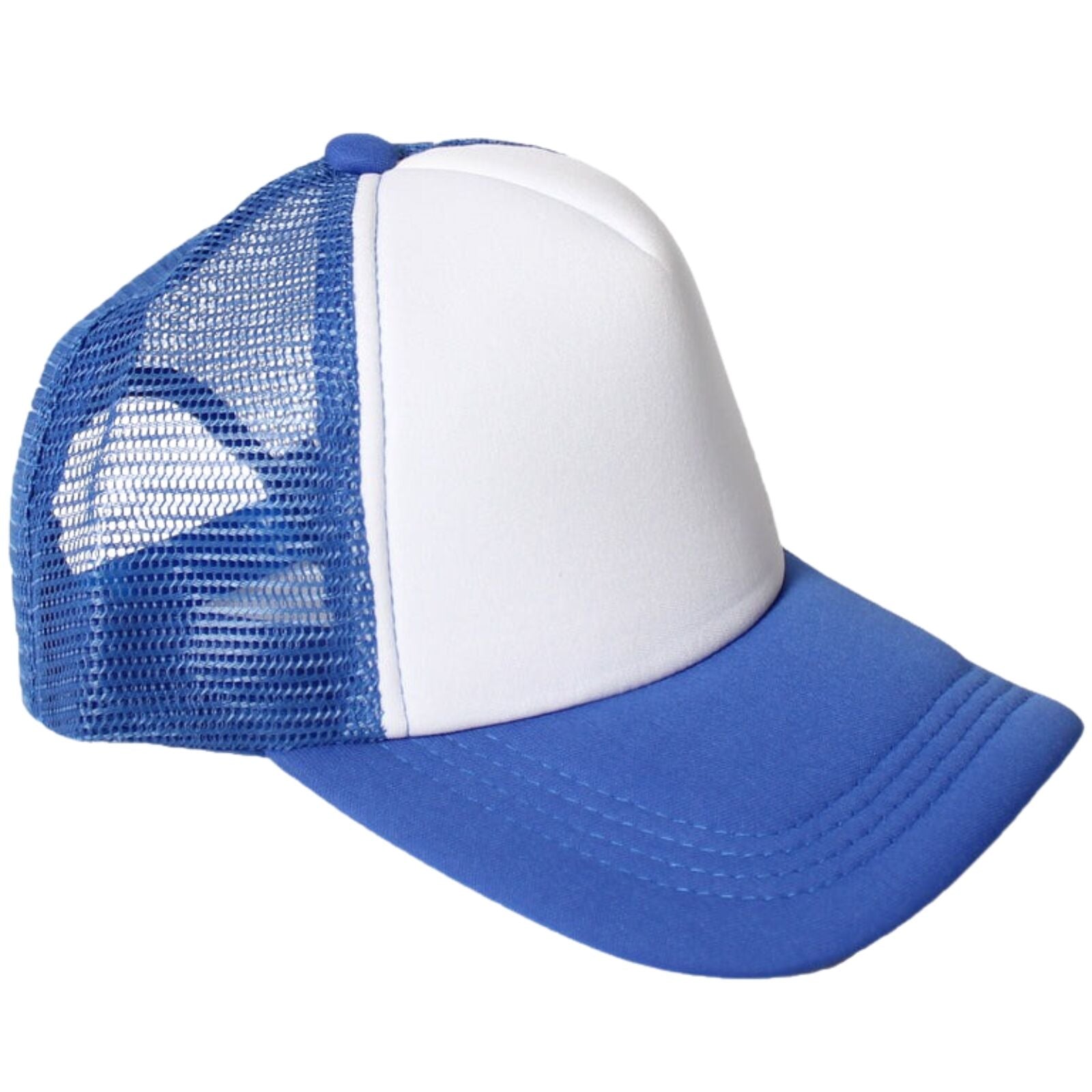 Adjustable Blue/White Trucker Cap Australia Day - Classic Baseball Hat - SuperSaverAU - view 1
