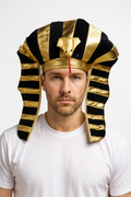 Premium Egyptian Pharaoh Costume Hat - One Size