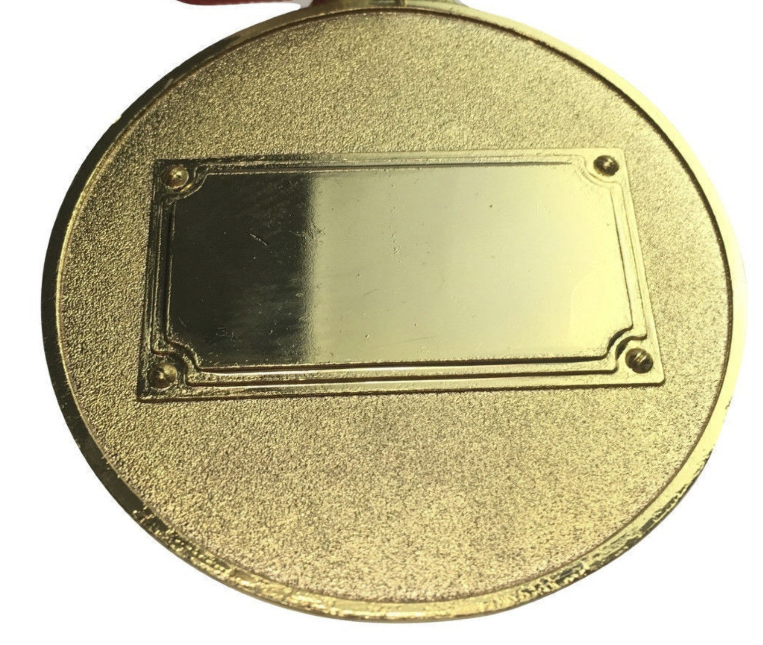 Premium Metal Winner Gold Medal with Ribbon - Green/Gold, 40cm