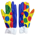 CLOWN GLOVES Costume Fancy Dress Circus Fancy Dress Halloween Funny One Size - SuperSaverAU - view 1