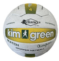 Premium Kim Green Match Gripper Waterproof Netball - Size 4