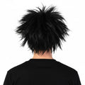 Premium Spiky Rockstar Wig for 70s/80s Costume - Black