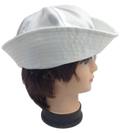 Adult White Sailor Hat Marine Unisex Gob Captain Navy Hen's Night Doughboy Cap - SuperSaverAU - view 3