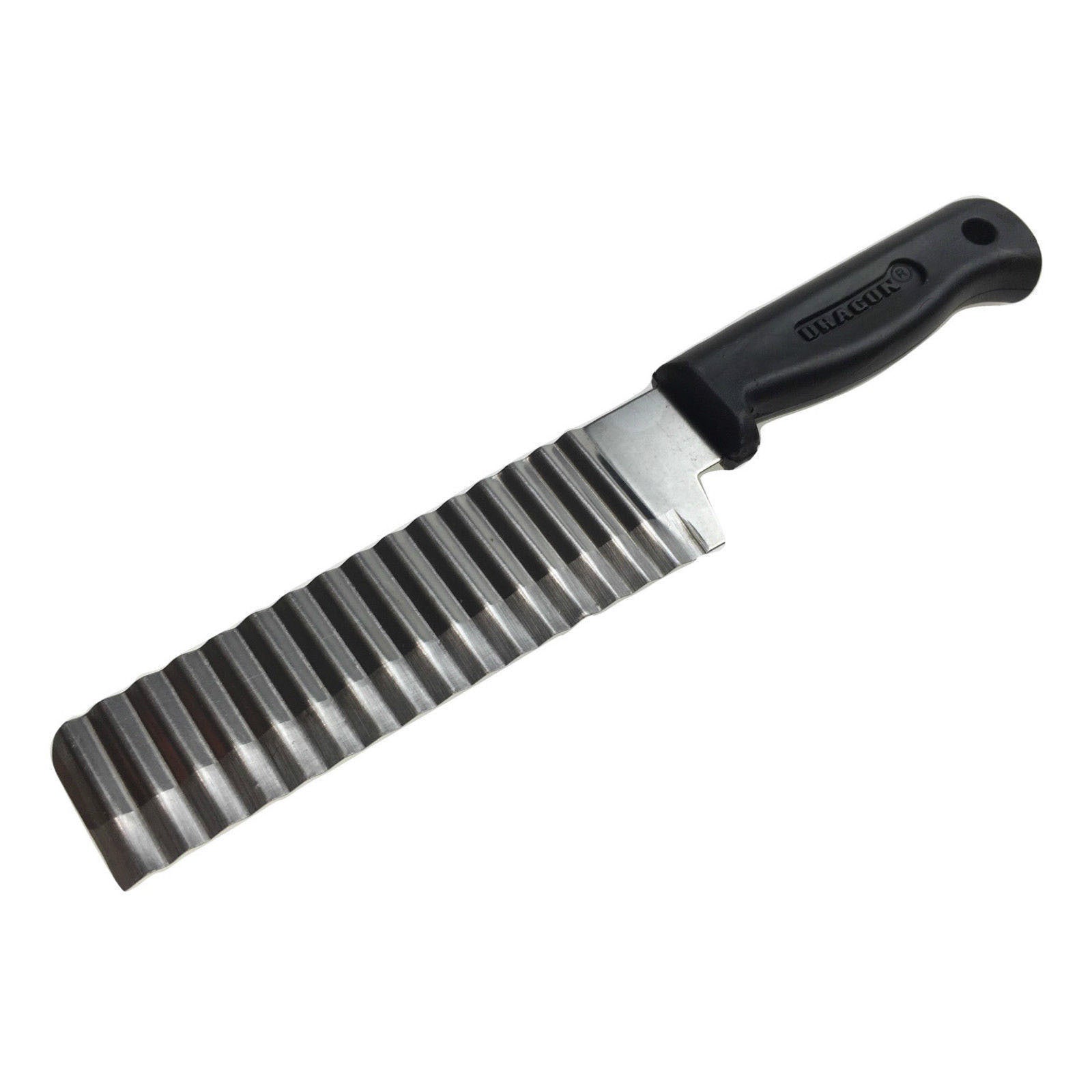 JELLY KNIFE Stainless Steel Crinkle Wavy Cutter Slicer 23.5cm for Potatoes - SuperSaverAU - view 1