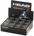 HEAD Tournament Squash Balls with Advanced Rubber Compound - 12 Balls