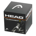 HEAD Tournament Squash Balls with Advanced Rubber Compound - 6 Balls