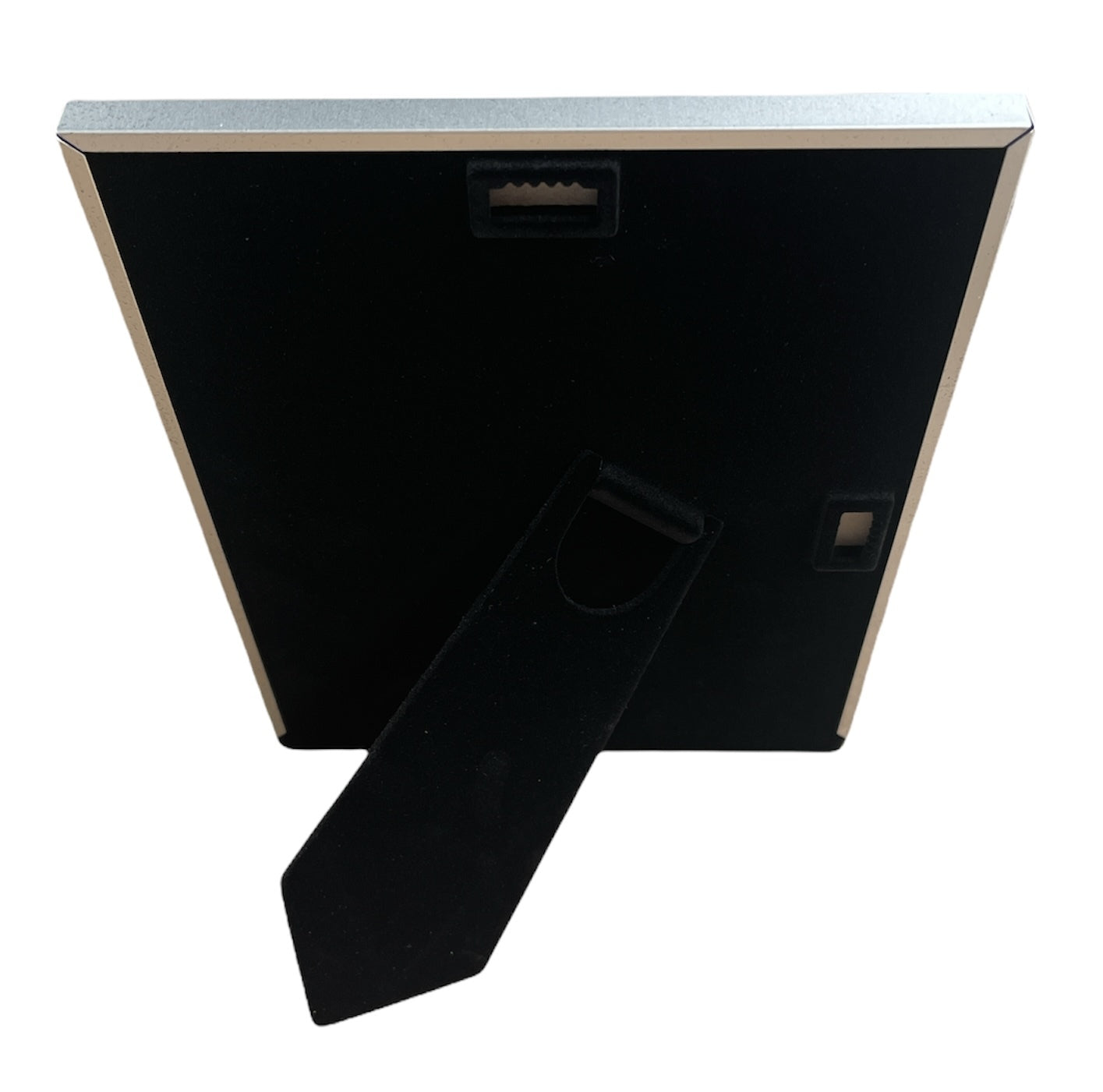 Premium Brushed Aluminium Photo Frame with Table Stand - 9 x 13cm