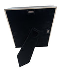 Premium Brushed Aluminium Photo Frame with Table Stand - 9 x 13cm
