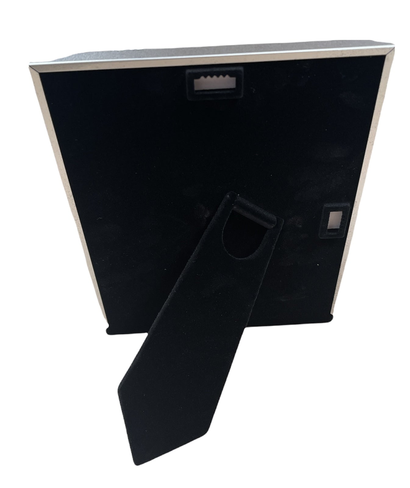Premium Brushed Aluminium Photo Frame with Table Stand - 9 x 13cm