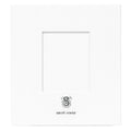 Le Blanc White Enamel Photo Frame 10cm x 15cm with Velvet Backing - SuperSaverAU - view 1