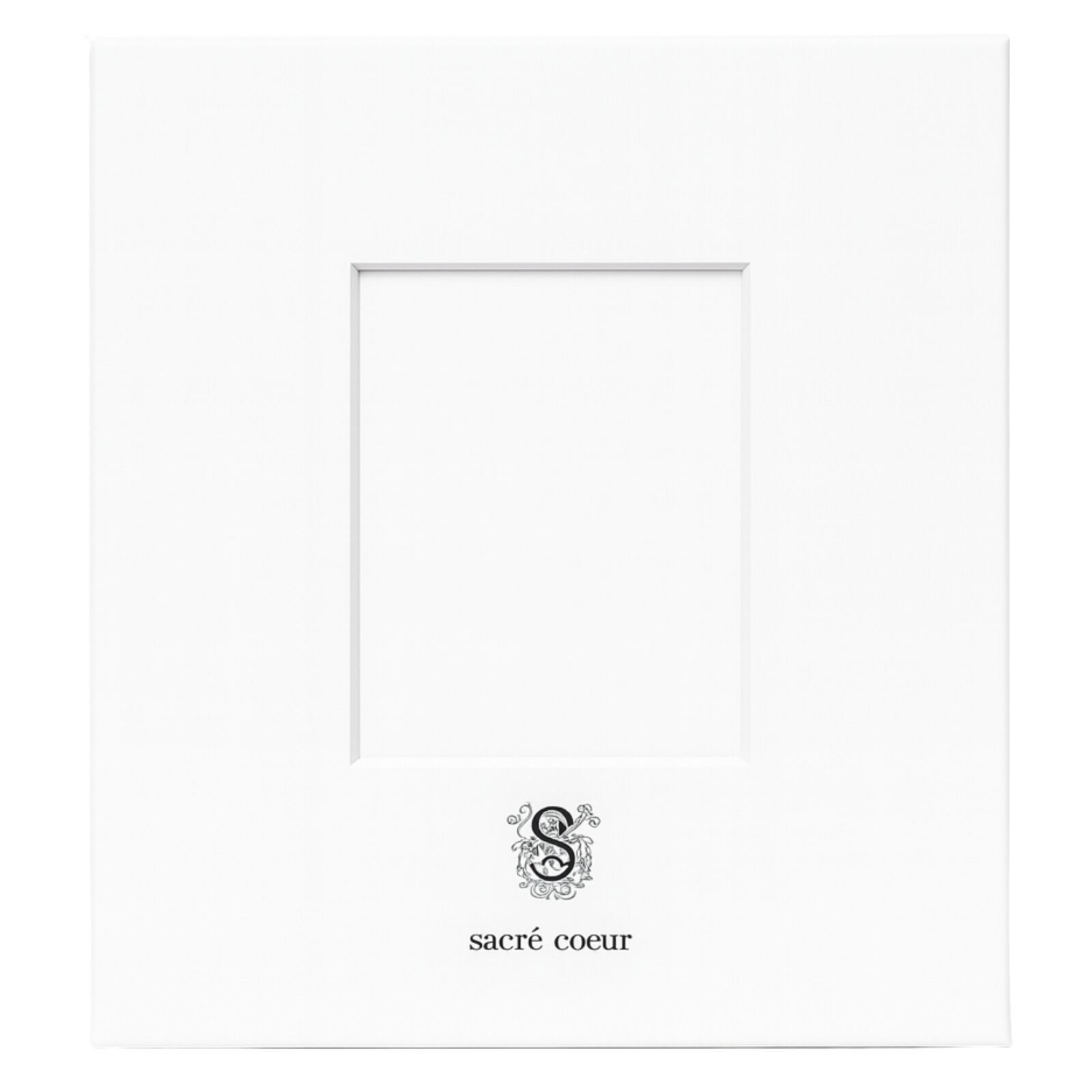 Le Blanc White Enamel Photo Frame 10cm x 15cm with Velvet Backing - SuperSaverAU - view 2